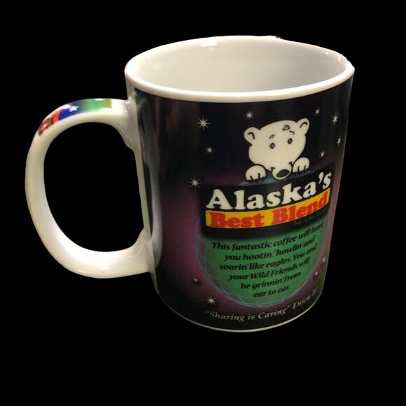 Alaska’s Best Coffee Mug, Great Alaska Coffee Cup, Funny Comical Coffee Mug - Picture 11 of 12